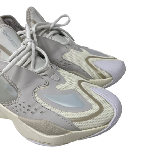 Converse Aeon Active CX Sneaker Leather Women Size Mesh Egret Mid Basket 172958C - Picture 4 of 9